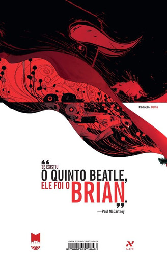O Quinto Beatle: A História de Brian Epstein, de Tiwary, Vivek. Editora Aleph Ltda, capa mole em português, 2014