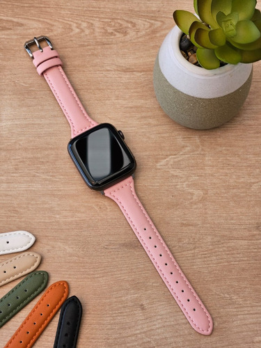 Correa Cuero Colores Para Apple Watch - Todas Las Medidas