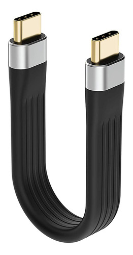 Cable Usb-c 3.1 Gen 2 4k, Chip Emark De 10 G, Corto Usb-c Pa