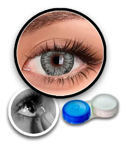 Novmas - Gris Gray Three - Lentes De Contacto Anuales