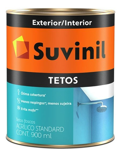 Tinta Para Tetos Anti Mofo Suvinil Branco 900ml