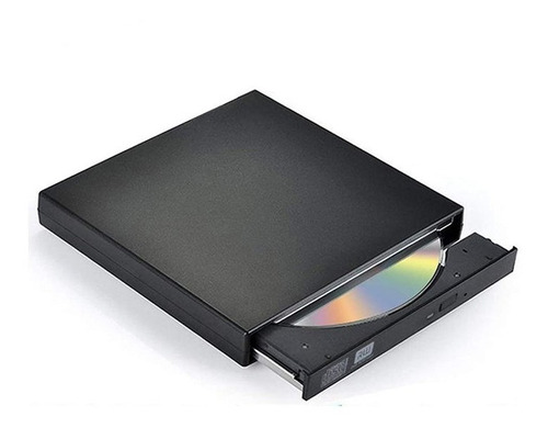 Grabador Lector Cd Dvd Externo Slim Usb 2.0 Win 10 Macbook