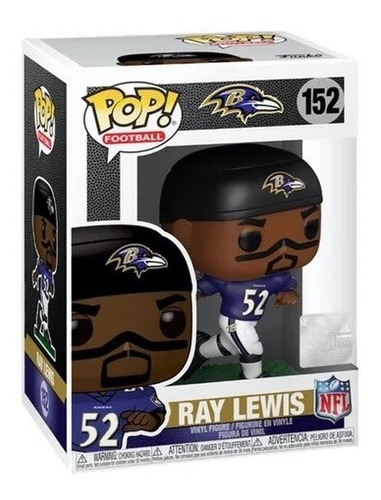 Funko Pop Ray Lewis #152 Baltimore Ravens Nfl Cuervos