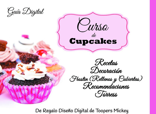 Curso De Cupcakes Recetas En Digital Pdf