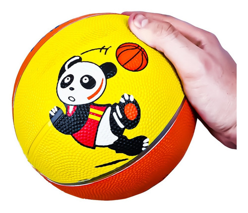 Imagem 3 de 3 de Bola De Basquete Infantil Tamanho N 3 - Cores Variadas Mini