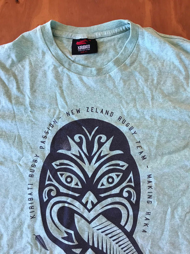 Remera Hombre Xxl Kiribati  Verde Agua