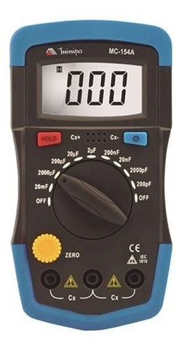 Capacímetro Digital Minipa Mc-154a Mede Qualquer Capacitor