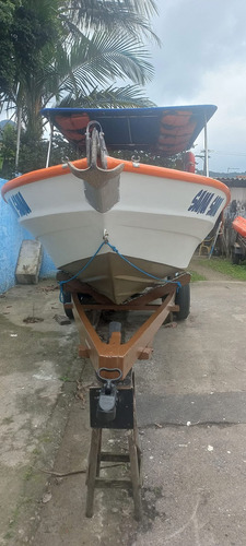 Vendo Barco De Fibra 5.70 M, Motor Yamaha 40 Hp 2022 Partida
