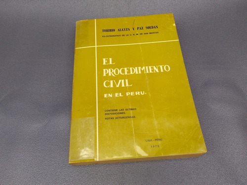 Mercurio Peruano: Libro Derecho Proc Civil 1975 L137 Dh5eh