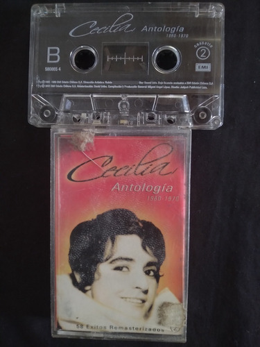 Cassette Cecilia  Antología 1960-1970  Cassette 2
