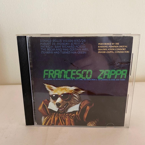 Francesco Zappa Cd Us [usado]