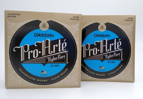 Paquete De Dos Encordaduras D'addario Ej46