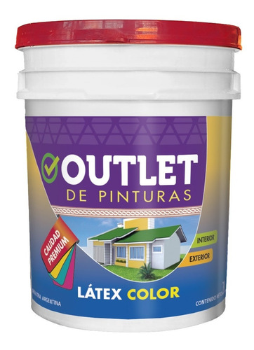 Pintura Látex Color Premium Interior Exterior X 20litros