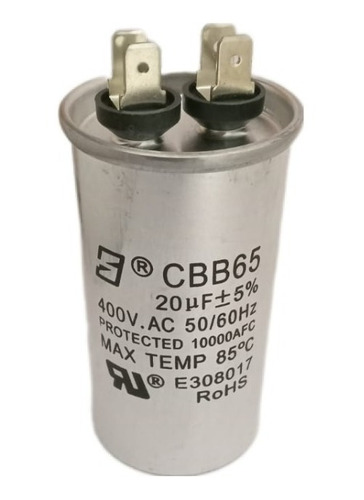 Capacitor Tablero Rotorpump 0,75 H.p- 1*220volt- 20 Mf