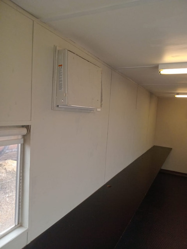 Caseta Traila Remolque Camper Oficina Móvil Wc Y Priv P/ 12
