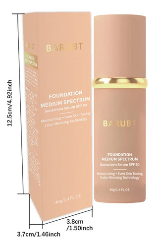 ~ 2 Piezas Biomimic Foundation 4 En 1 - Medium Spectrum,