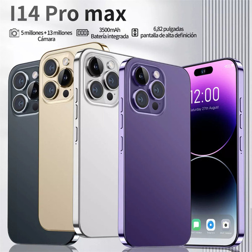 . Android Celulares 4g I14 Pro Max 6.82 Pulgadas Barato Ram3gb Y Rom64gb