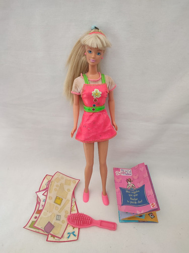 Barbie Stiker Crazy Calcomanias Divertid Vintage Mattel (Usado)