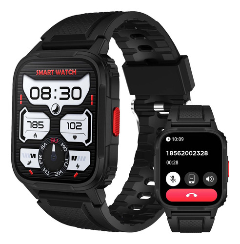 Smartwatch Hombre Reloj Deportivo Llamada 1.95 Lw9 Ineyes