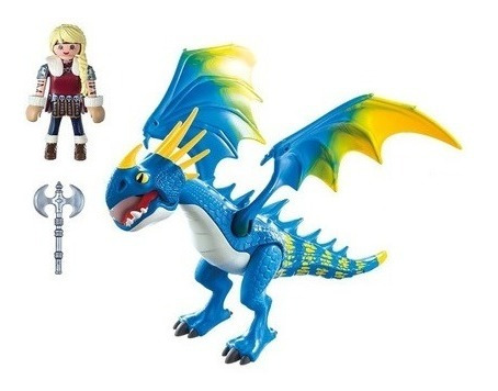 Playmobil 9247 Astrid Y Tormenta Como Entrenar A Tu Dragon 