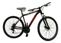 Comprar Bicicleta Firebird Hawk Shimano 21v R29 Hawk Negro\u002Frojo 20 \