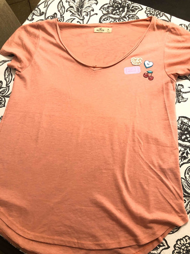 Remera Hollister Mujer Talle M