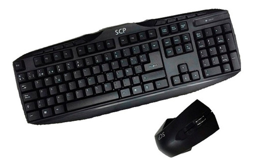 Kit Combo Teclado Y Mouse Gamer Inalambricos Scp