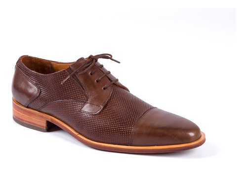 Zapatos Para Hombre Color Caoba - Modelo Nantes