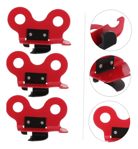 Abrelatas Uña Mariposa Abridor Destapador Botella Camping Fs Rojo