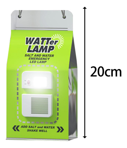 Lámpara De Bolsa De Agua Lámpara De Emergencia Led Fácil