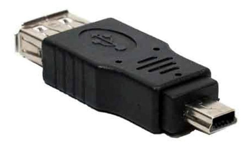 Adaptador Usb A Hembra A Mini Usb B Macho De 5 Pines