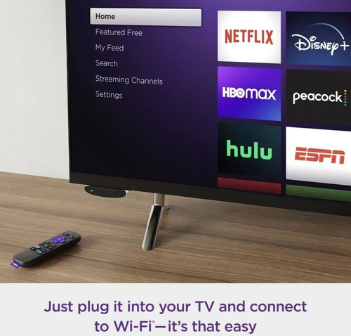 Roku Le 3930s3 1080p Con Control Remoto Blanco