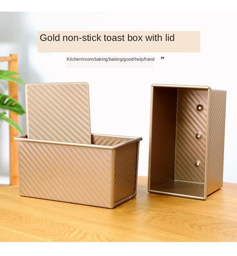 M Paquete De 2 Cajas Para Tostadas, Caja Antiadherente Para