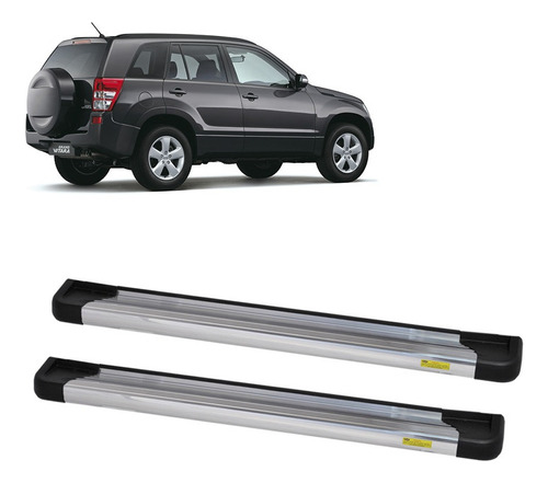 Estribo Grand Vitara 2019 2020 2021 2022 Alumínio