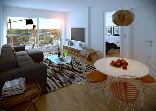 Apartamento De 1 Dormitorio A Estrenar En La Blanqueada.
