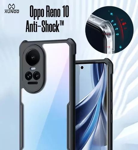 Funda Protector Case OPPO RENO 10 5G - TRANSPARENTE ANTI IMPACTO GENERICO