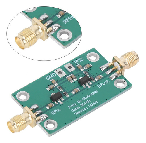Amplificador Rf Módulo De Radio Bajo Ruido 35db Ganancia 20-