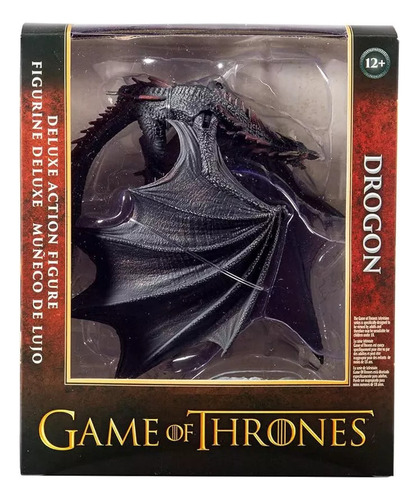 Novo Boneco De Ação De Brinquedo Tv Drogon Viserion Fire