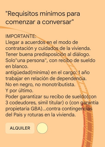 Imagen 5 de 10 de Alquiler Casa 1 Ambiente Y Medio, Dueño Alquila 1 Persona Con Trabajo En Blanco Y Con Garantía, Zona Norte Boulogne Partido De San Isidro
