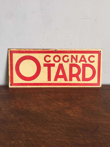 Antiguo Anuncio En Lamina De Cognac Otard Años 50s !!