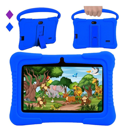 Veidoo Kids Tableta Para Niño 7'' Android 10 32gb Memoria Color Azul