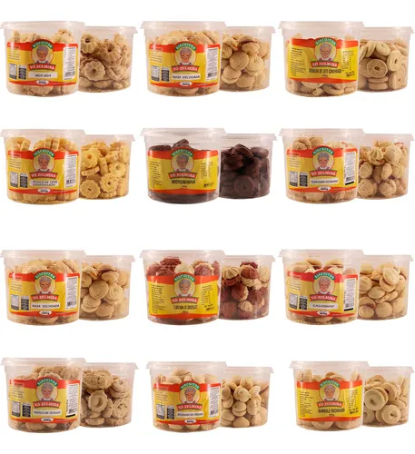 comprar 12 Deliciosos Biscoitos Amanteigados Recheados De Minas