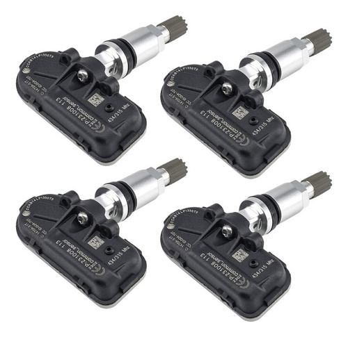 4 Sensores Tpms Universales Programable Autel 315/433 Mhz