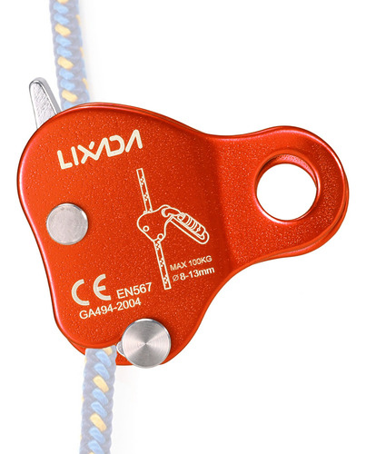 Dispositivo De Cuerda Climbing Ascender, Cinturón Protector