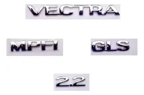 Comprar Kit 4 Emblemas Insignias Chevrolet Vectra Gls 2.2 Mpfi 