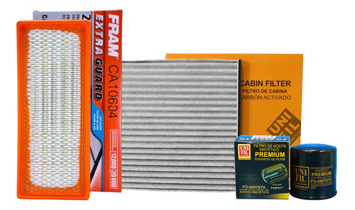 Kit Filtros Para Smart Fortwo 1.0 2008-2012 Acei Iridio Aire