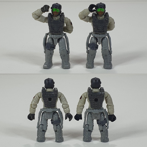 Call Of Duty Mega Construx Atlas Rifle Metralleta Lote Armas 200 (Usado)