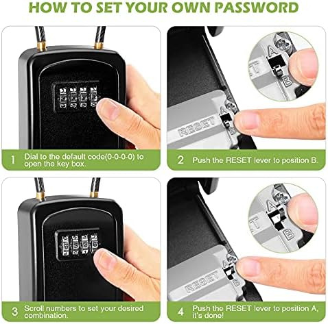 Keekit Caja De Seguridad Para Llaves, Caja De Seguridad Para