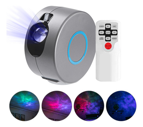 Proyector Star Nightlight Para Decoración De Dormitorio, Fie