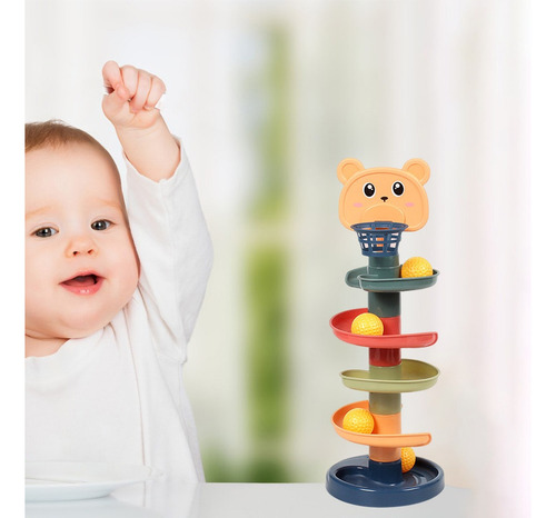 , Torre En Espiral De Bolas Ejercicio Físico Mental